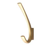 BLWOTMOR Percha Decorativa para Entrada de Casa, Perchero para Abrigos Y Sombreros, Dorado, Individual