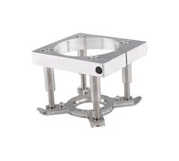 BLWOTMOR Plato de Presión Automático para Máquinas de Grabado, Repuesto, Accesorio Profesional, Soporte de Husillo, 100 mm