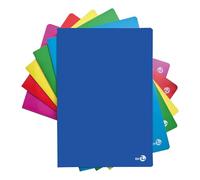 BM BeMore Maxi PPL Color 0120416 - Cuaderno A4, rayas C, rayas con marcos, papel 80 g/m², colores surtidos, paquete de 10 unidades