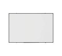 BoardsPlus Economy Pizarra Blanca Magnética, 90 x 60 cm, Superficie de Acero Lacado en Seco, Marco de Tech Alloy Negro