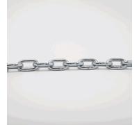 Bobina de cadena de acero galvanizado, diámetro 8 mm (25 kg), marca Katiak