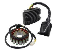 Bobina De Estator Generador Motocicleta + Regulador Rectificador Estabilizador Voltaje Para Interceptor Para VFR800 VFR 800 FiW/FiX 1998-1999
