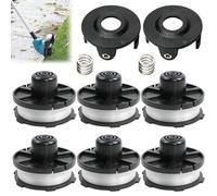 Bobina de Hilo de Repuesto,6 Piezas Bobina de Línea de Repuesto | Bobina de Recambio,Bobina de hilo 195858-1/196146-9 compatible con makita DUR181/DUR181Z/DUR181RF