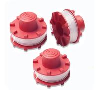 Bobina de hilo de repuesto de piezas, tapa de bobina de repuesto, muelle de cabezal de recortador Einhell GE-CT 36/30Li E, accesorio para cortacésped, sustituye a Einhell 3405096 bobinas de (3)
