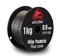 Bobina de hilo Flux Core (hilo hueco) de 1Kg. 0.9mm.