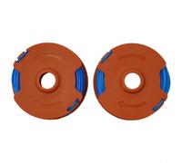 Bobina de línea de corte de césped de 1,6 mm, cable de nailon para MGT35025 MGT45028 MGT60030, reemplazo sin herramientas para cortacéspedes eléctricas