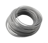 Bobina de línea de recortadora de 24 m, 1,65 mm, opción para Bosch ART 24 27 30 36 Li para rollo de línea de borde de jardín premium