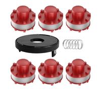 Bobina de repuesto AGILLO 36/255 BL, AGILLO 18/200 para Einhell GE-CT 36/30 LI E SOLO, carrete de desbrozadora 2 mm y 27 pies TLE-01-1 (8 piezas)