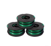 Bobina de repuesto para recortadora de cuerda, paquete de 3 unidades de 1,5 mm x 10 m, alambre de nailon para Black Decker GH1000 GH1100 GH2000