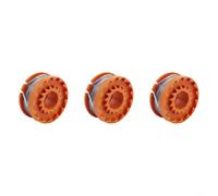 Bobina de repuesto y hilo para recortadora WORX WG150 WG151 S1825CT S3630CT, hilo de nailon de 10 pies (3 unidades)