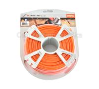 Bobina Filo Nylon Redondo STIHL 2,4 MM Silencioso De 86 M para Cortador Cepillo