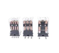Bobina miniatura Generalel electromagnético intermedio NO NC DC 6V 12V 24V AC 220V interruptor de relé(HH53P DC24V)