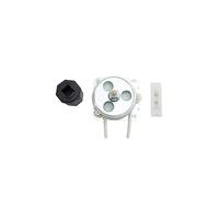 Bobinadora de embrague MICROLIFT,cabrestante persiana enrollable con cordón de 1,5 m, cabrestante persiana SX con calota y guía, enrollador de persianas izquierdo.
