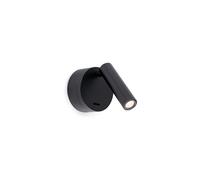 BOC Lámpara de Pared Mate Negro