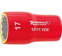 BOCA DE LLAVE DE VASO 3/8", VDE - 12171 VDE - 19