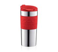 Bodum 11068-04 TRAVEL MUG Mug de viaje, térmico, pequeño, 0,35 l., rojo