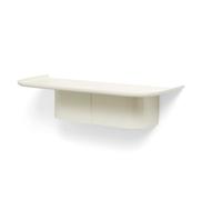 HAY Estante de pared Korpus 4 hook M Cream
