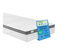 Bodyprotect colchón de muelles ensacados 90 x 200 x 21 cm H3 | 7 zonas, 500 muelles ensacados, 21 cm, H3, funda lavable a 60 °C, OEKO-TEX