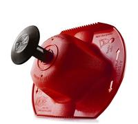 Börner Empujador de Seguridad - Para Mandolina & Rallador - Rojo | Para Cortar & Rallar Verduras con Seguridad - Sin BPA & Plastificantes - Fácil Limpieza - Forma Ergonómica - Made in Germany