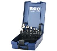 Bohrcraft Jg. avellanadores DIN 335 C HSS, caja ABS KS6-K // 6,3-20,5/6-uds.