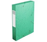 Boite de classement livree a plat cartobox dos 60mm carte lustree nature future