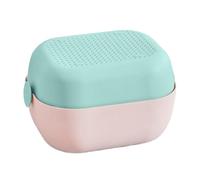 Bol Colador De Cocina 2 en 1 Escurridor de Verduras y Recipiente de Cocina