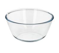Bol de cristal, ideal para mezclas. 2.0 litros. libre bpa, cristal de