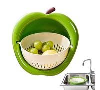 Bol De Frutas Colador Multifuncional con Rápido para Mezclar