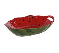 Bol gres 30x19,5x7,5 sandia verde El mejor complemento para tu hogar.