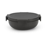 Bol para comida MAKE & TAKE 1,3 l, gris oscuro, Brabantia