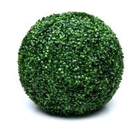 Bola Boj Artificial Bola Decorativa para Interior, Exterior, Verde