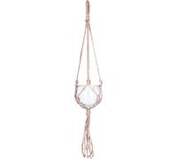 bola de cristal y colgante de yute ø10.5cm
