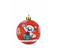 Bola de navidad the paw patrol friendship rojo 6 unidades plástico (ø 8 cm)