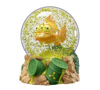 Bola de nieve los simpsons - figuras decorativas, brilla en la oscurid