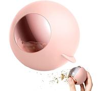 Bola de Rodillo de Pelusa Portátil, Mini Eliminador de Pelusas Extra Pegajoso, Rodillos Lavables Reutilizables para Eliminar el Pelo de Perros y Gatos para Viajes, Hogar, (Oro