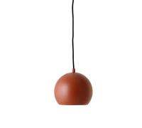 Bola Lámpara Colgante Ø18 Rojo Terracota Mate