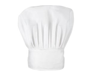 Boland 01404 Chef Deluxe - Gorro de Cocinero, Color Blanco