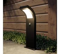 Bolardo luminoso LED Advik de Arcchio, 60 cm, antracita, sensor, IP54