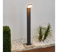 Bolardo luminoso LED Lucande Timm, 100 cm, antracita, metal, IP54