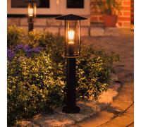 Bolardo luminoso LED Paulmann Classic con luz dorada