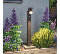Bolardo luminoso LED Paulmann Cuff, aluminio, sensor, antracita