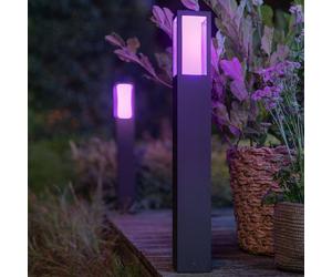 Bolardo luminoso LED Philips Hue IMPRESS, RGBW, inteligente