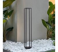 Bolardo luminoso LED Thorvid de Lucande, altura 120 cm, negro