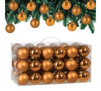 Bolas de navidad Cobre para árbol Set de 54
