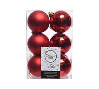 Bolas de navidad decoris rojo (ø6 cm)