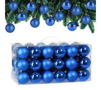 Bolas de navidad set de 54 azul para árbol