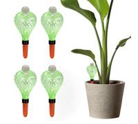 Bolas de riego automático para plantas, 4 unidades | Bolas de agua de vacaciones para regar plantas automáticamente para casa, jardín, patio trasero, césped, interior y