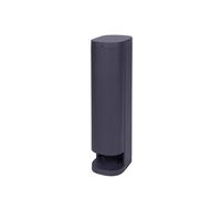 BOLD 19448 Volo Toma de Corriente de Exterior (Columna de enchufes) Antracita (2X Schuko | IP44 Torre de enchufes de Exterior| 3680 Watt | 38,5 x 13,5 x 9,5 cm | Embalaje sin plástico)