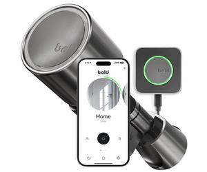 Bold Elite Cilindro de Cerradura Inteligente SX33 Plateado + Bolt Connect - 100530