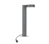 BOLD Lámpara LED para sendero para sistema de 24 V (incluye cable de PVC de 15 cm, 3000 K, IP44, 350 lm, regulable con controlador negrita), color antracita